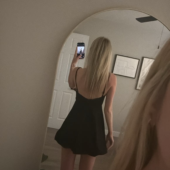 Black Corset Mini Dress - Picture 4 of 4